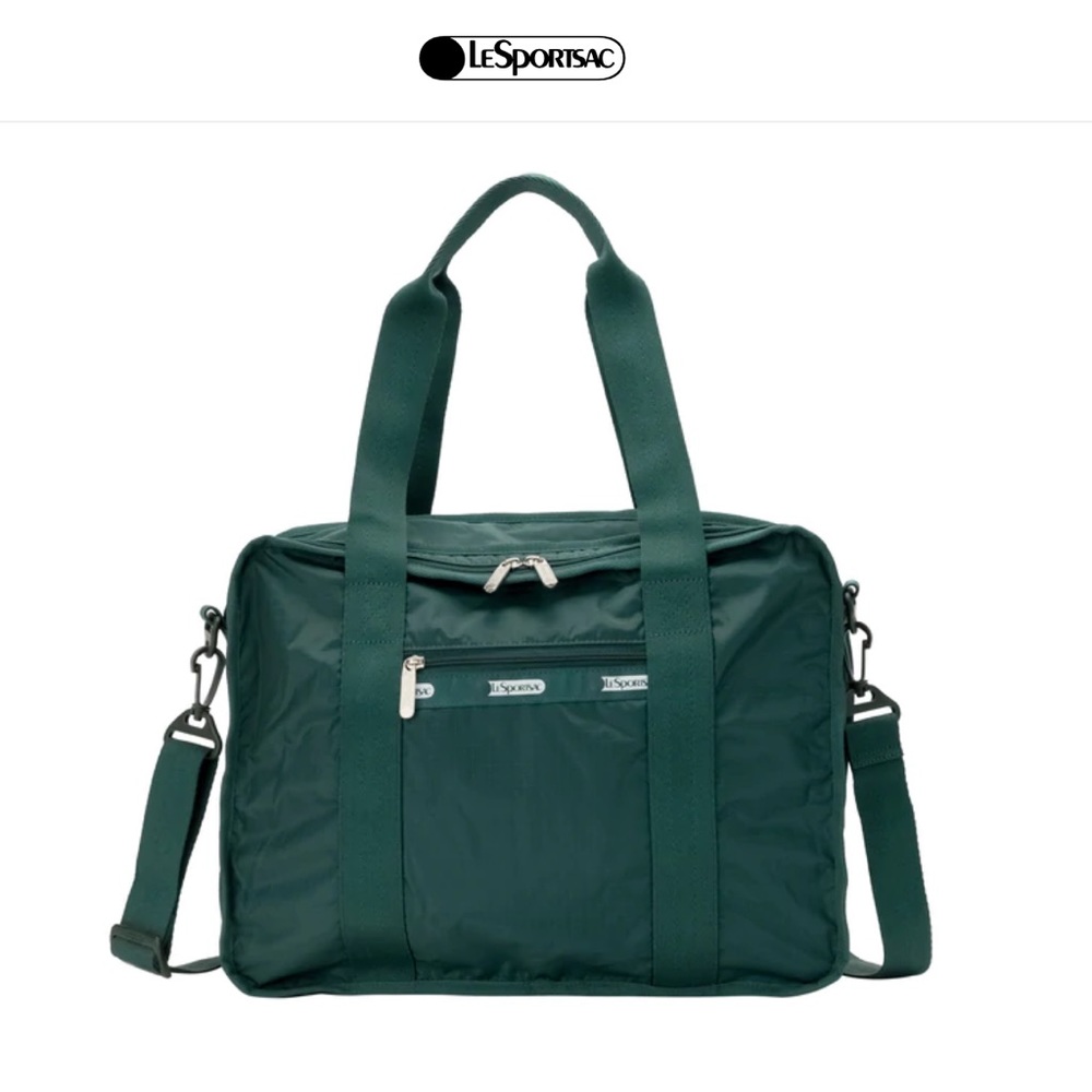 Lesportsac Classic Pullman in Heritage Pine (Dark Green)